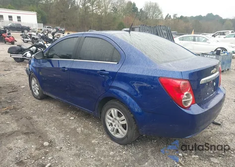 2014 Chevrolet Sonic Lt Auto из США, поврежденный, VIN 1G1JC5SG9E4149566